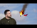 Zelenskyy&#39;s Battle Cry: How Ukraine&#39;s Air Defense Shattered Russian Fighter Jets!