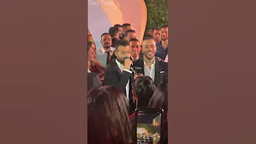 هيثم شاكر لـ تامر عاشور فى حفل زفافه ما انت بتعرف تفرح اهو امال منكد علينا ليه 