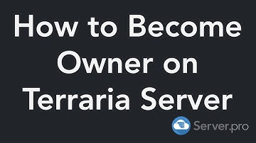 How to Become Owner on Your Terraria Server - Terraria TShock