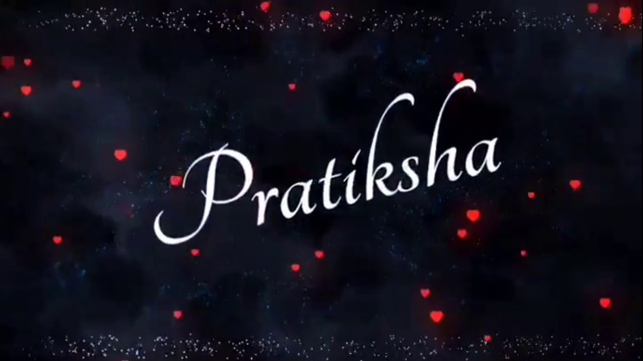 最も共有された Calligraphy Pratiksha Name Art