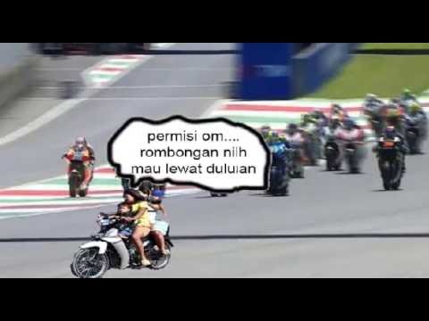 Meme Lucu Motogp Permisi Rombongan Nih Numpang Lewat Duluan Gambar