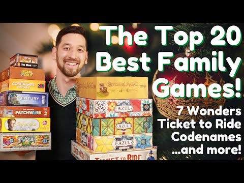 My Top 20 Favorite Board Games for the Family! (Your Gift-Giving Guide for Any Occasion!)