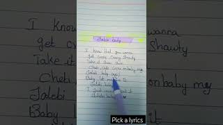 Jalebi Song  S jalebi Baby Pick A S