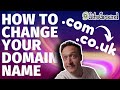 CHANGE the DOMAIN NAME on your SITEGROUND WordPress Website