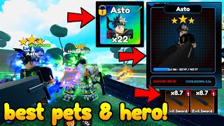 [Super Grind] GOT THE BEST PETS AND HEROES -ANIME ISLANDS