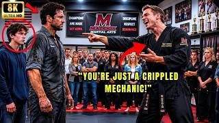 “Try to Stop Me,” the Black Belt Smirked—Then the Former Navy SEAL Single Dad Locked the Dojo Door
