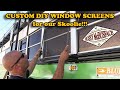 Making Screens for Skoolie Windows and Other Bus Stuff!