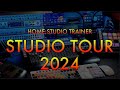 Studio tour 2024 complete  home studio trainer