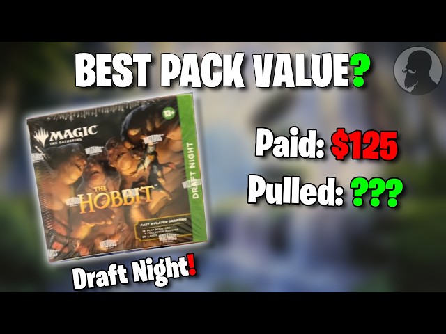 I Was SHOCKED By The Value of This HOBBIT DRAFT NIGHT Kit! - YouTube