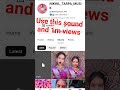 use this sound and 1m views #trending #explore #shortsfeed #booster #boost #trend