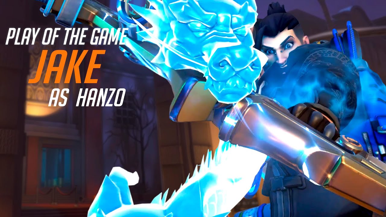 JAKE TOP 500 HANZO AND ASHE GAMEPLAY! POTG! [ OVERWATCH 2 SEASON 4 ]