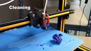 3D Printer Blob Removal