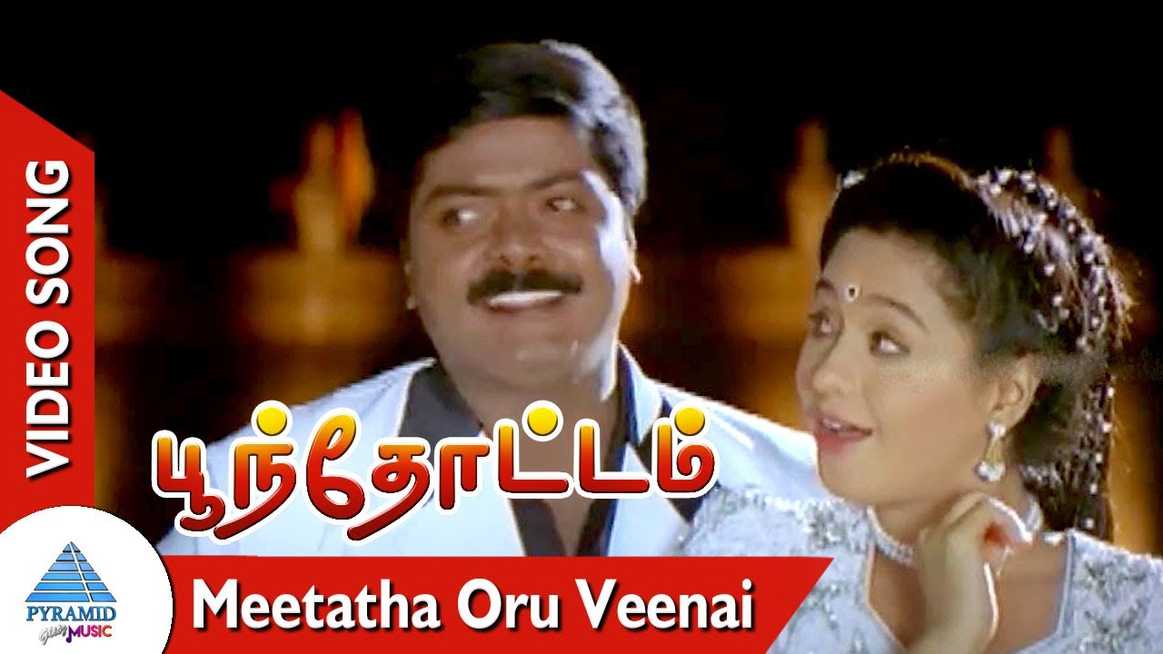 Poonthottam Tamil Movie Songs  Meetatha Oru Veenai Video Song  Murali  Devayani  Ilaiyaraaja