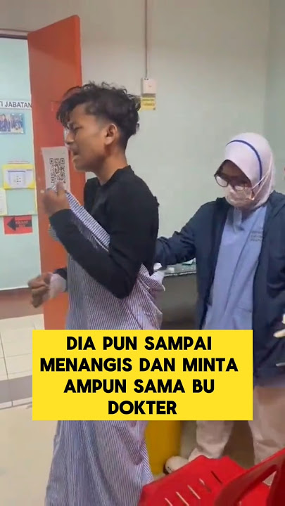 momen lucu ketika teman ku disuntik buk dokter bikin ngakak ‼️‼️ #ngakak #lucu #suntik #dokter