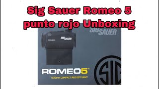 Mira Punto Rojo Sig Sauer Romeo 5