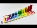 Counting & Numbers for Toddlers! Best video to Learn Counting, Numbers, Colors, Shapes | Color Rings