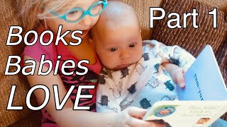AMAZING BOOKS YOU'VE NEVER HEARD OF | 0-6 Months | Our Favorite Books Part 1 | Genius Babies