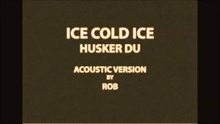 Video thumbnail of "Ice Cold Ice - Husker Du - Acoustic Cover"