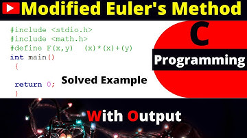 Modified Euler