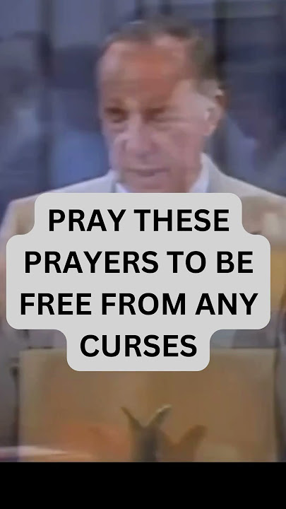 PRAY THESE PRAYERS TO BE FREE FROM ANY CURSES #cursed  #deliverance #derekprince #prayer #family
