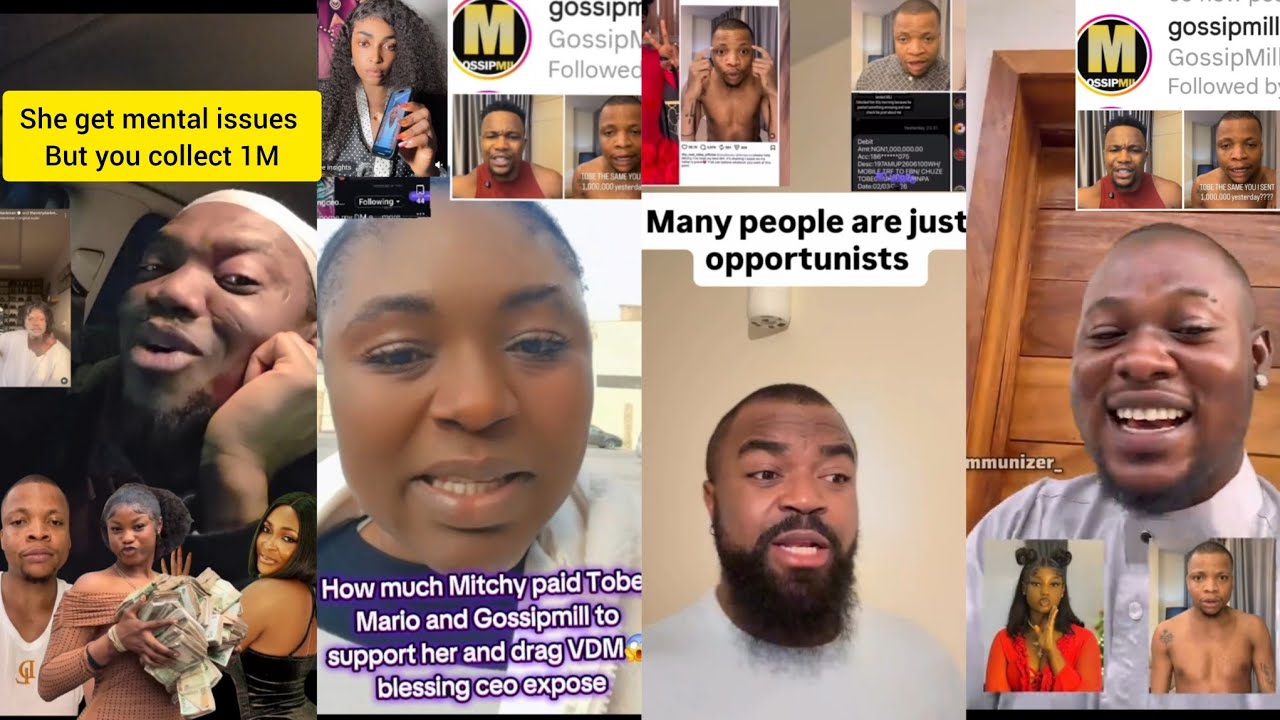 Nigerians🇳🇬 gave Tobe woto🔥😱 king mitchy gave 1M to support her🙆 Verydarkman Seyi Tinubu Blessingceo