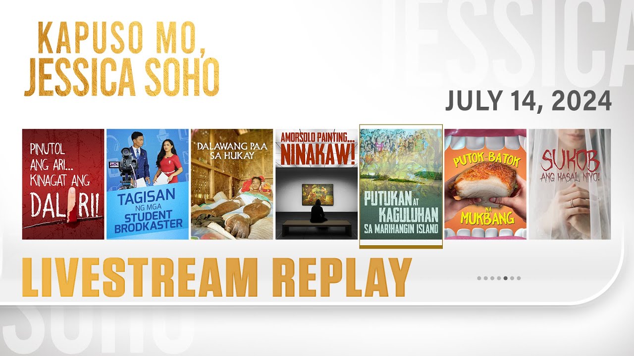 KMJS livestream July 14, 2024 Episode - Replay | Kapuso Mo, Jessica Soho