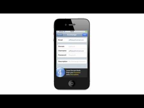 How to setup Hotmail with Exchange ActiveSync on your iPhone