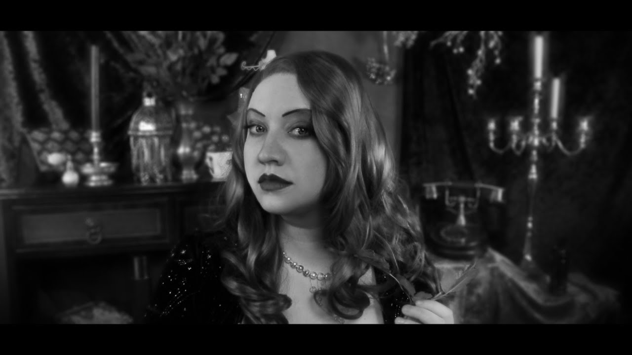 ASMR🌹1920s Vampire Turns You (Hairplay, Measuring, Scalpmassage, etc)
