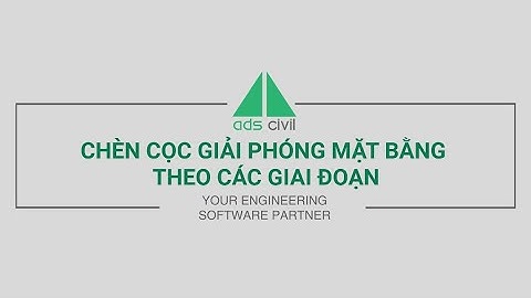 Chèn cọc giải phóng mặt bằng theo các giai đoạn
