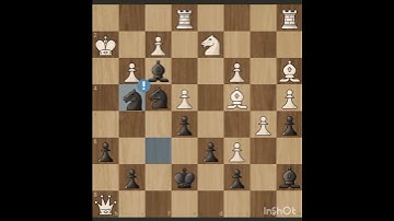 KNIGHTMARE 💎💎  #chess #chess.com #chess tactics #knight