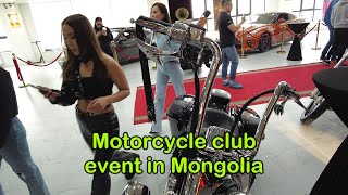 WOMEN'S MOTORCYCLE CLUB EVENT IN MONGOLIA