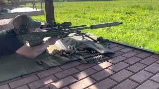 Russian 12.7 sniper rifle ASVK (Kord) with Nightforce NX8. Resimi