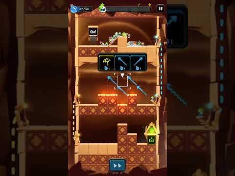 Lemmings. World 11 - Hot Chocolate. Level W 47-13. Perfect