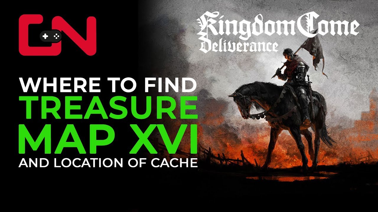 Kingdom Come Deliverance Treasure Map XVI Location YouTube