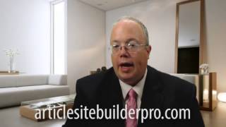 Niche Article Site Builder