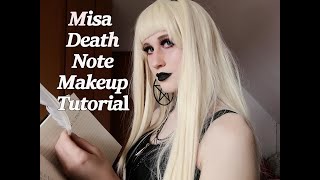 Misa Death Note Makeup Tutorial | Wonderland Cosplay