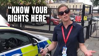 Man Films Outside Uk Police Station Officers Respond Within Legal Powers