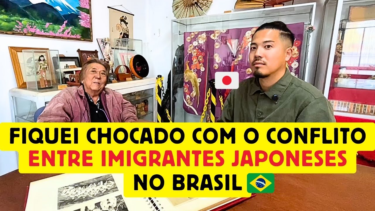 Fiquei chocado com o conflito entre imigrantes japoneses no Brasil