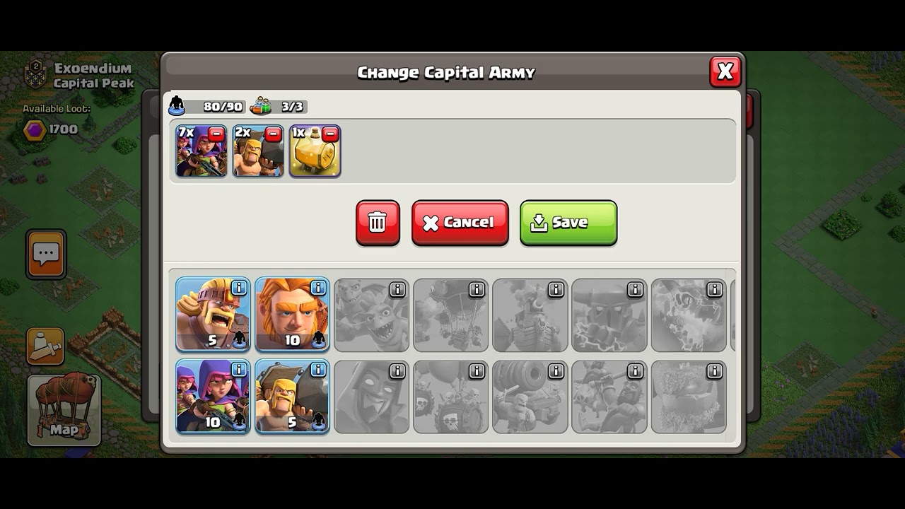 complete your capital army before attacking ??(how to attack raid