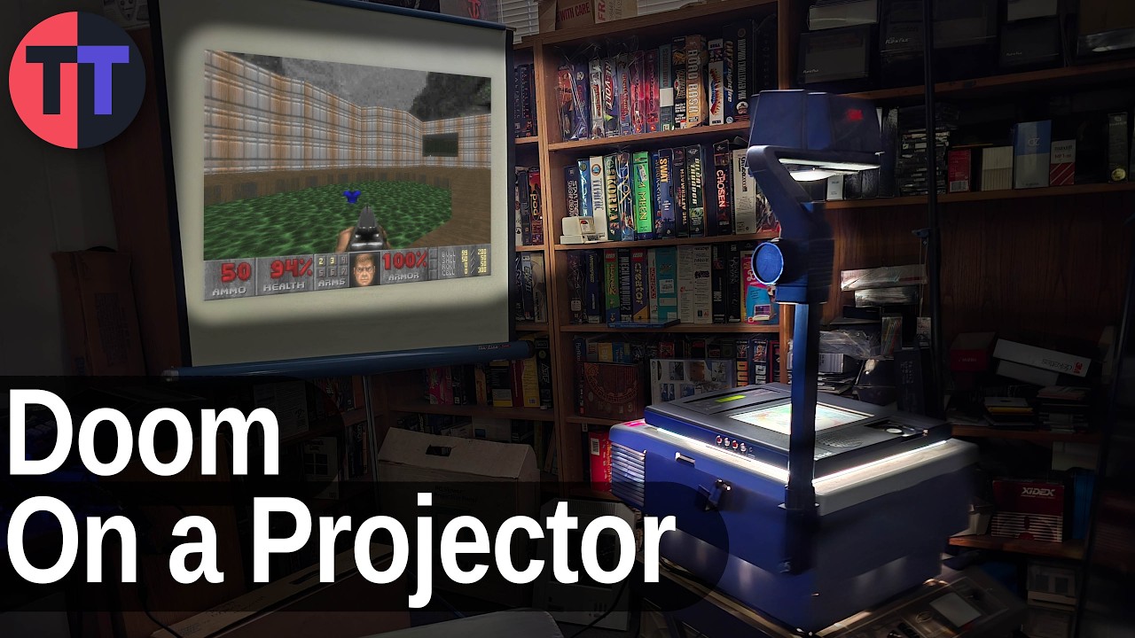 The Origins of Computers on Overhead Projectors