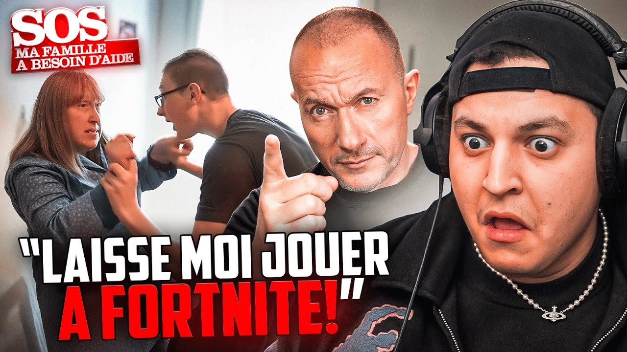 ADDICT AUX JEUX VIDEO IL TAPPE SA MERE 😭 ( React Pascal le grand frère )