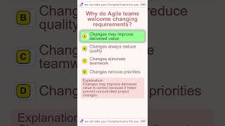 Can You Pass This Agile Practice Test Question?