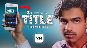 3 Title Animation vn App|Text Animation In VN Video Editing App