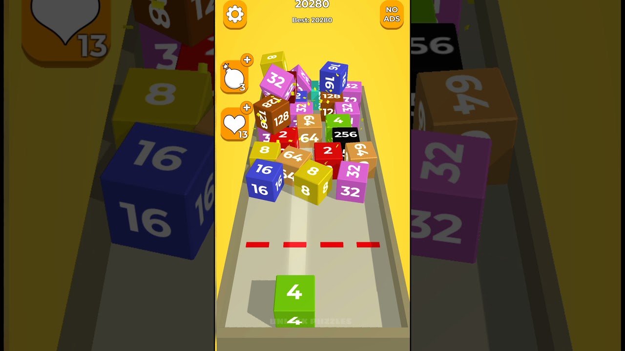 Chain Cube: 2048 3D game - Highscores 17312