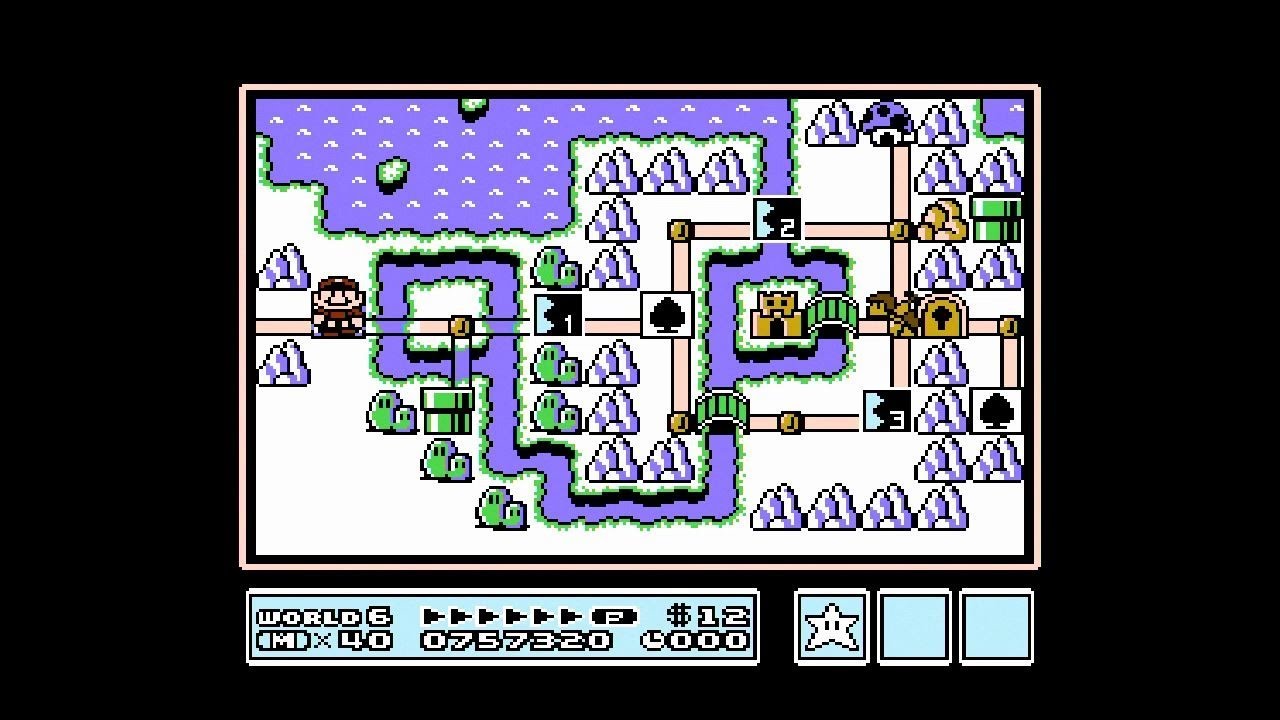 NES Classics Super Mario Bros 3 World 6 Walkthrough (In HD) YouTube NES Classics Super Mario Bros 3 World 6 Walkthrough (In HD) YouTube
