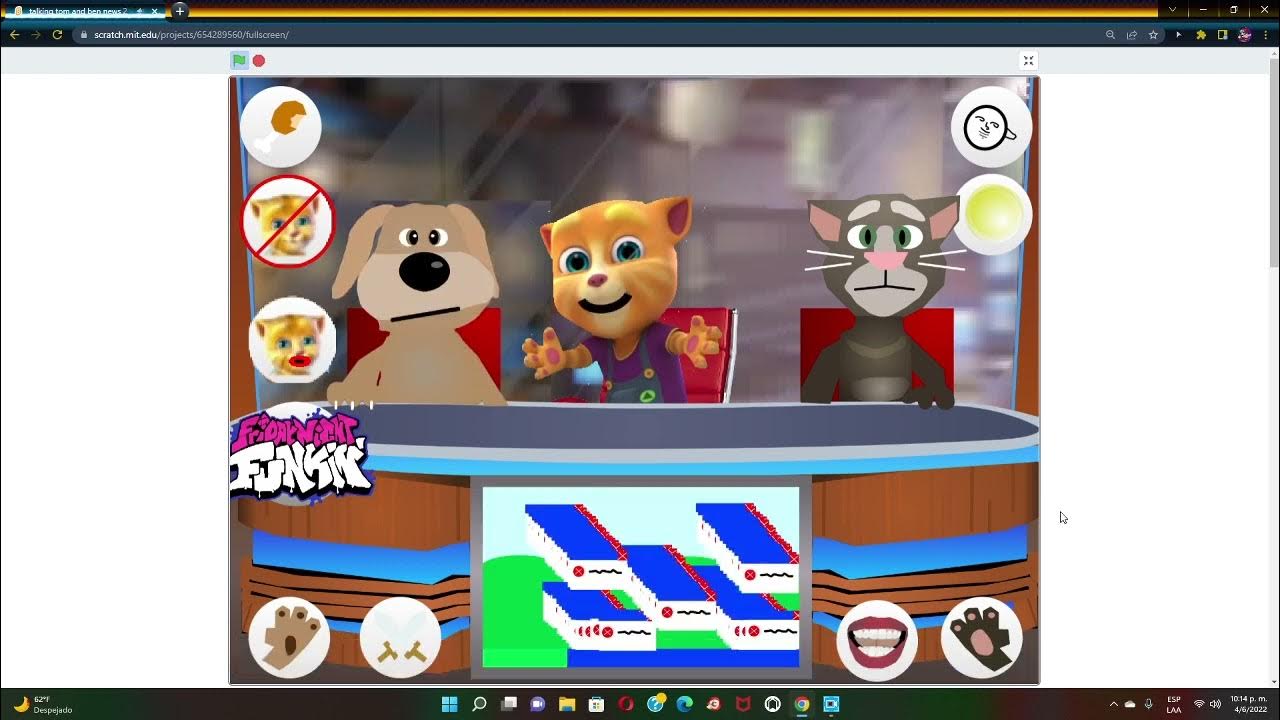 Talking Tom And Ben News On Scratch talking tom and ben news 2 v2.6 on Scratch - YouTube