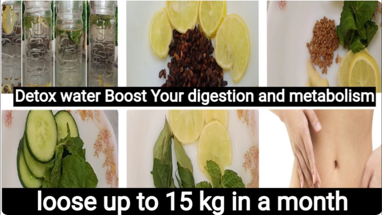 weight loss detox water summer detox drink loss upto 7kg in a week 7smartstylelife YouTube