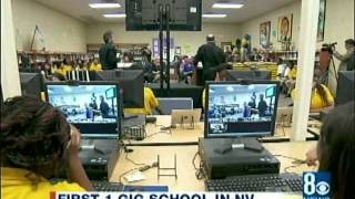 Cox Las Vegas brings 1-Gig fiber optic connection to area charter school
