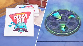 Find Empty Pizza Boxes & Hide in Sewer Entrances - Fortnite TMNT Quests