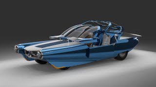 See the Fantasticar, Vehicle of Choice for the Fantastic Four